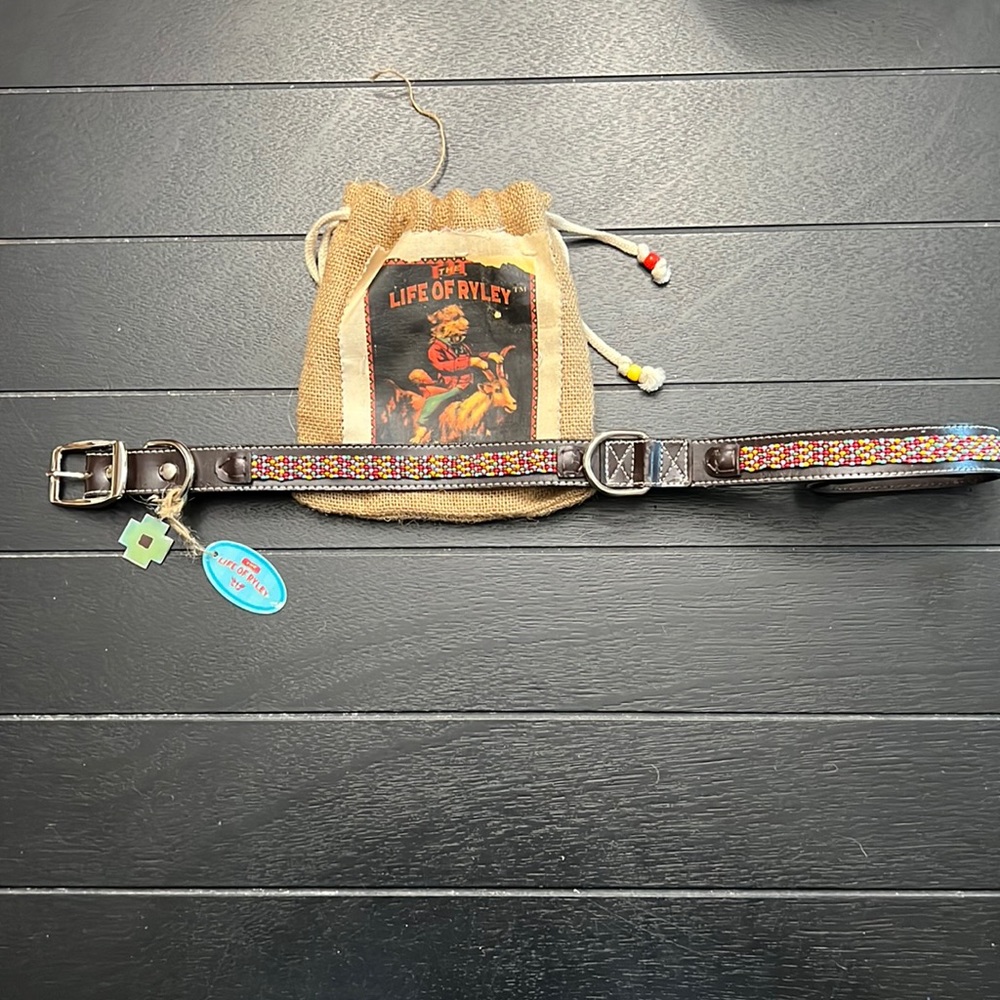 NWT The Life of Ryley designer Dog Collar
